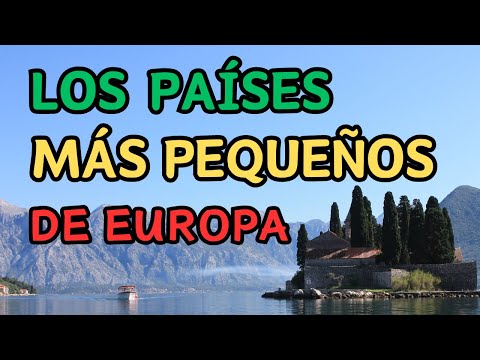 ¿Cuál es el país más pequeño de Europa en términos de área?